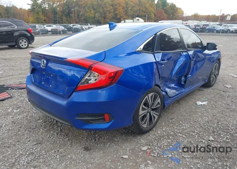 2016 Honda Civic Ex-T из США, поврежденный, VIN 2HGFC1F36GH659135